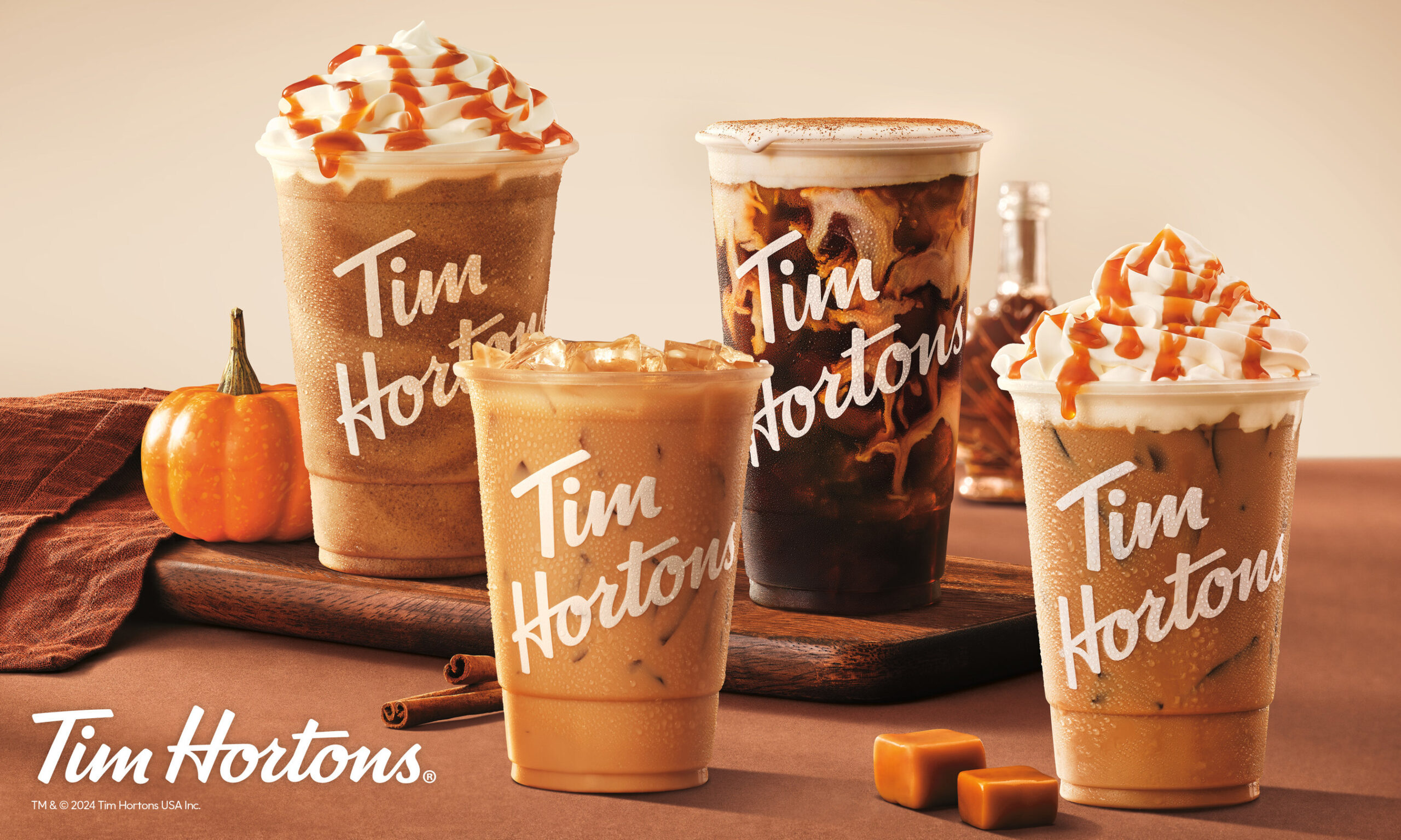 Tim Hortons Fall Flavors (Yes, including Pumpkin Spice) Have Made It To The US