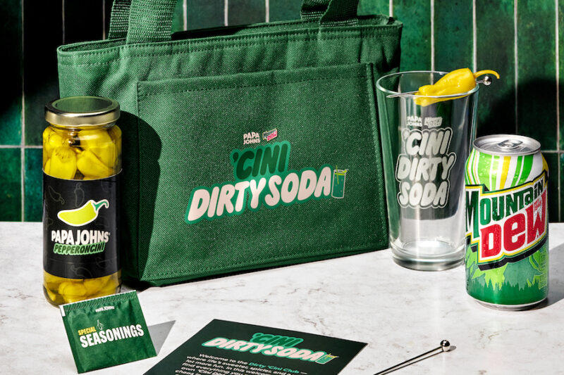 Papa Johns & Mountain Dew Collab For The “‘Cini Dirty Soda”