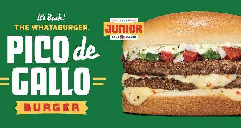 Whataburger Opens Up The WhataVault Again And The Pico de Gallo Burger Is Back