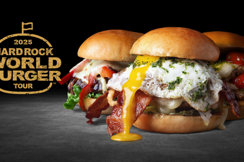 Hard Rock Cafe Announces 2025 World Burger Tour Finalists