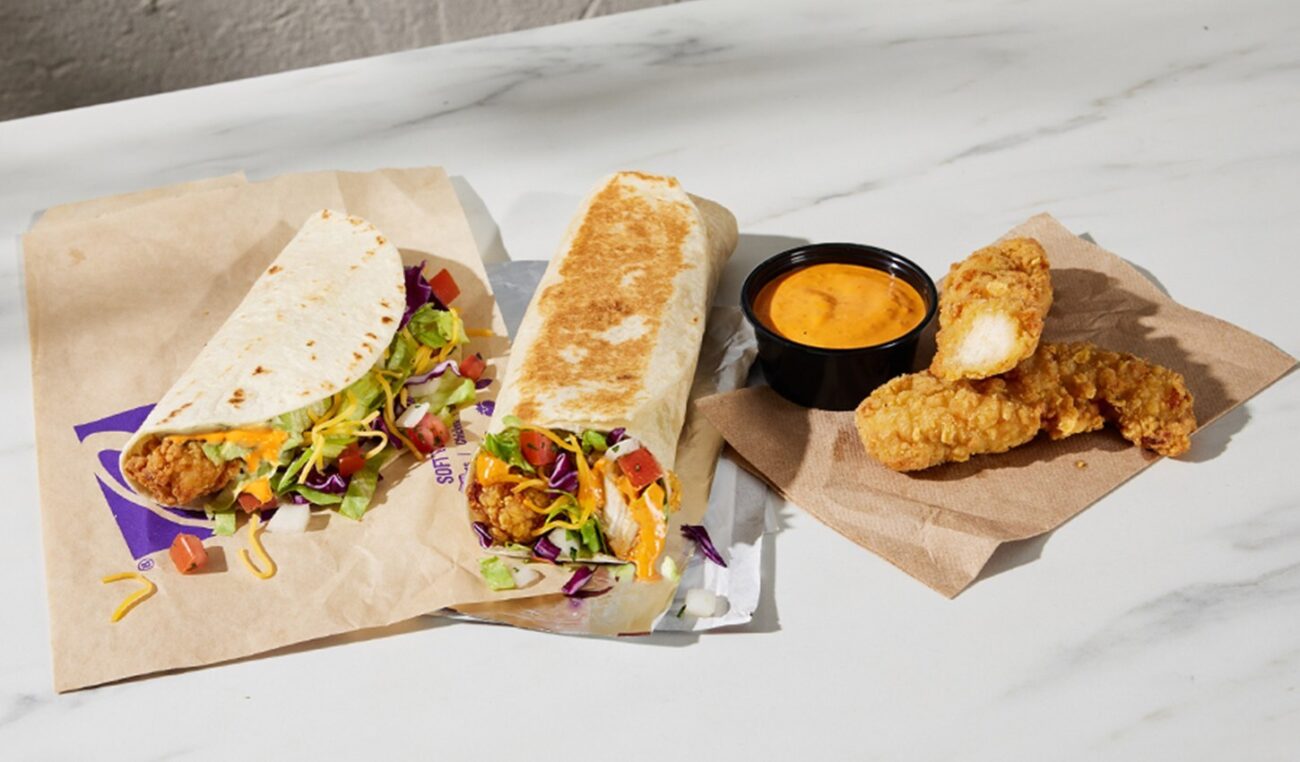 chicken strip at taco bell