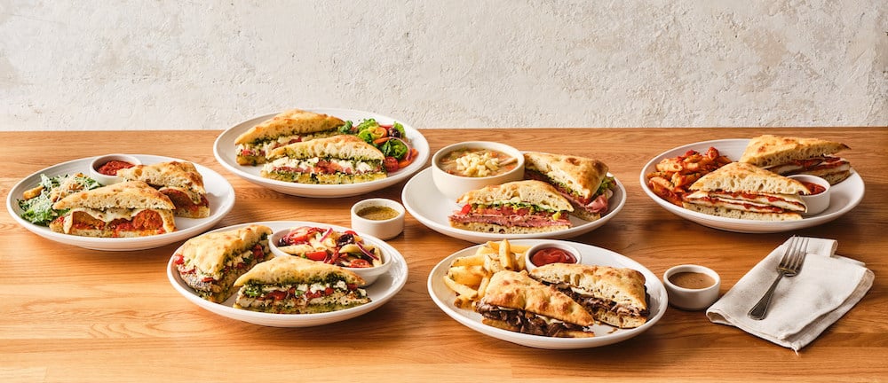 six lunch sandwiches from carrabbas italian grill
